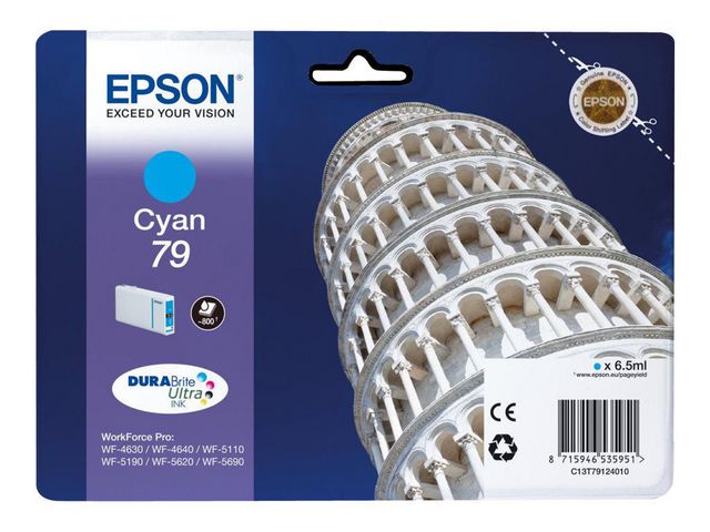 Inkjet Epson T79124010 cyaan