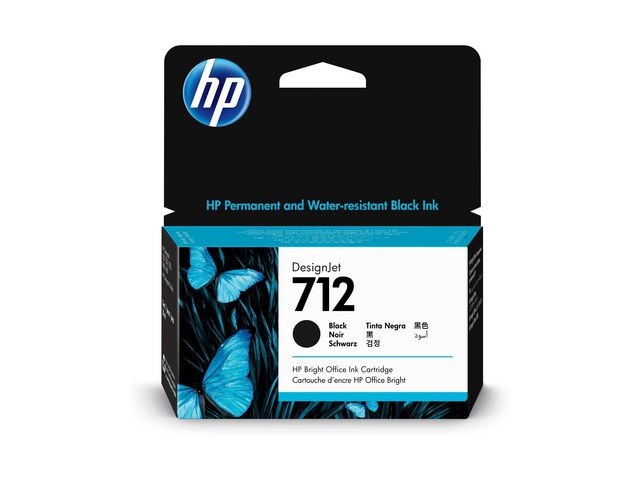 Inkjet HP 712 3ED70A 38ml zwart