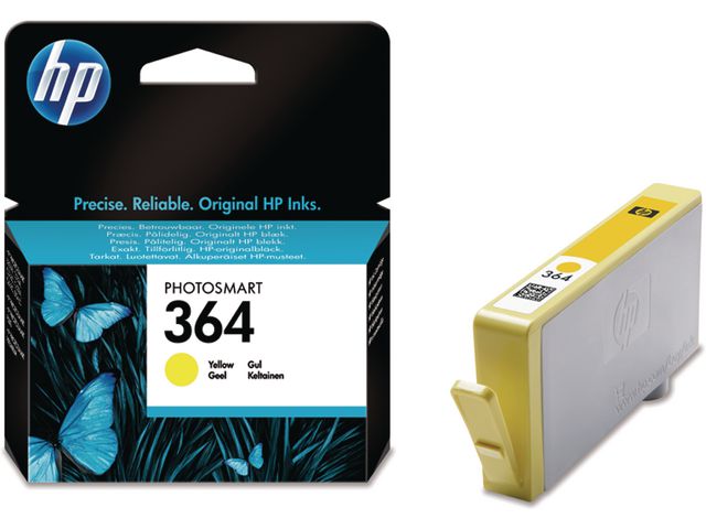 Inkjet HP CB320EE 364 geel