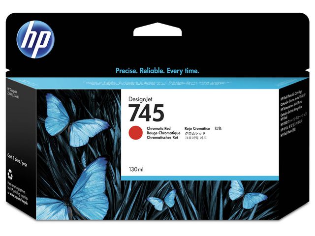 Inkjet HP F9K00A HP 745 chromatic red