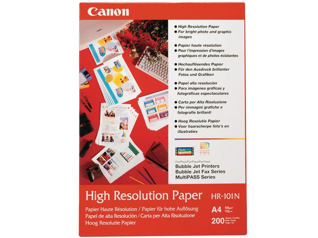 Inkjetpapier Canon hr101 a4