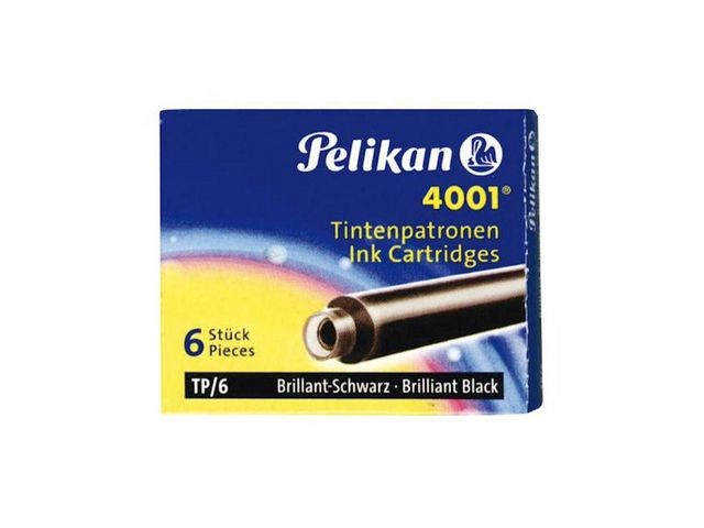 Inktpatroon Pelikan 4001 zwart/ds6