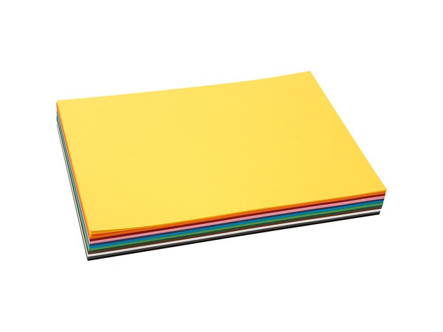 Karton Colortime A4 180g ass/pk120v