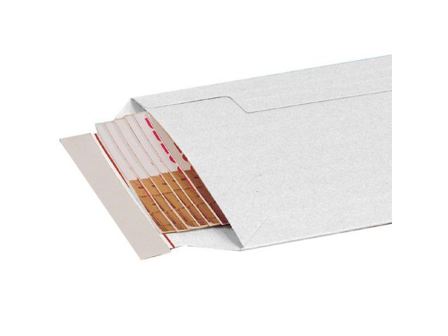 Kartonnen enveloppen A4 wit 100
