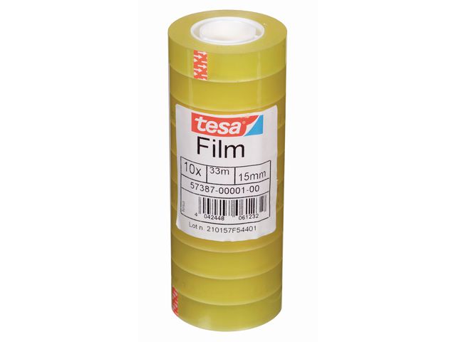 Kleefband tesa stand film 15x33m/pk10