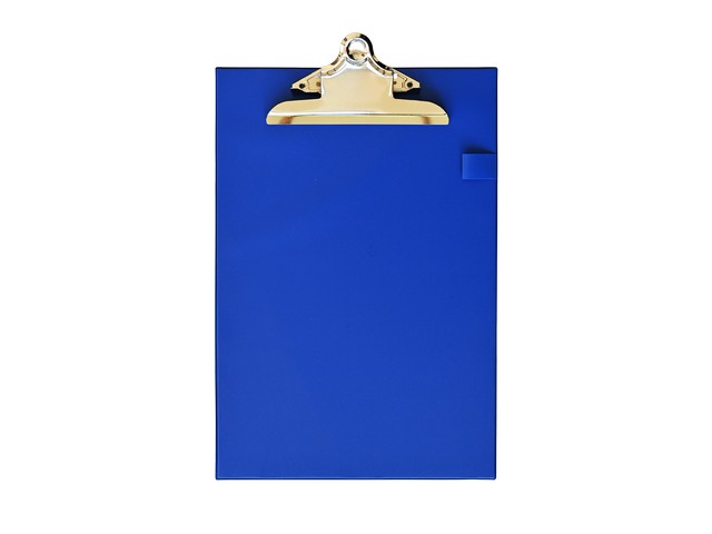 Klembord heavy duty 343x230 blauw