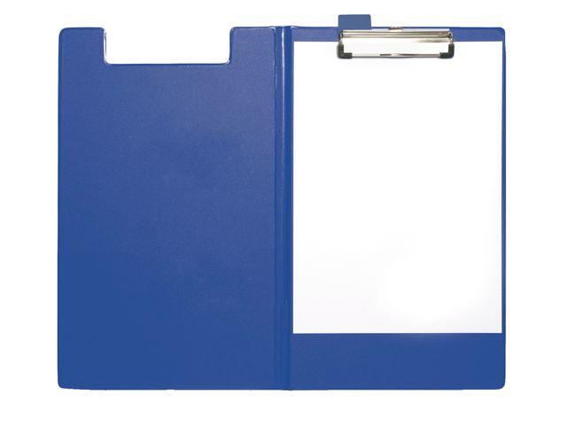 Klembord SPLS A4/folio foldover blauw