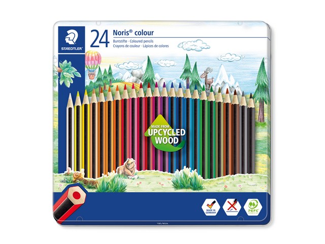 Kleurpotlood Staedtler Noris ass/pk24