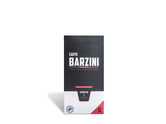Koffie capsules Barzini Espr. RFA/pk6x22