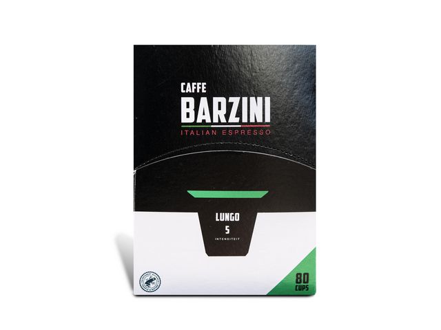 Koffie capsules Barzini Lungo 80/ds6