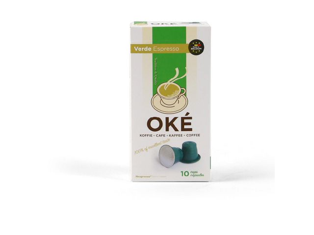 Koffie Cups Oké Verde Espresso /pk10