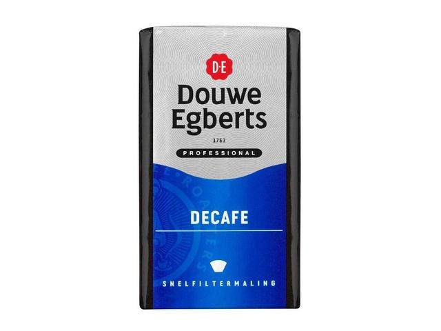 Koffie DE Decafé snelfilter/12x250g