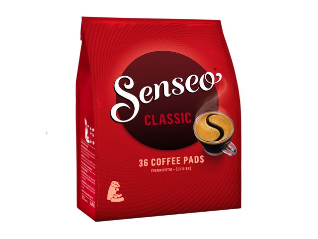 Koffie DE Senseo classic/ds10x36 pads