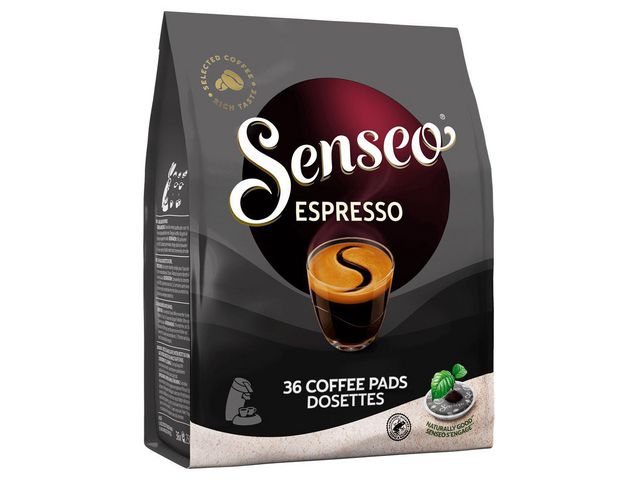 Koffie DE Senseo Espresso/pak 36pads