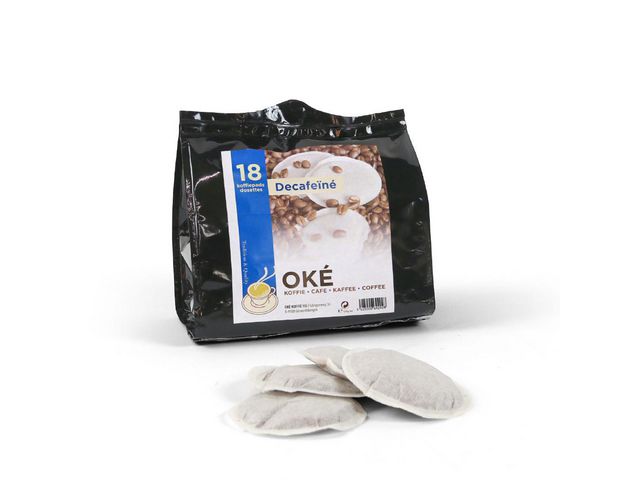 Koffie Pads Oké Decafiné /pk18
