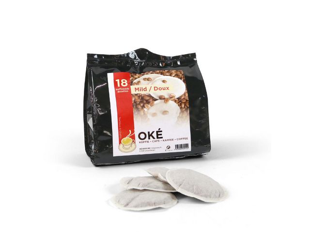Koffie Pads Oké Mild /pk18