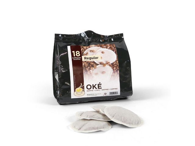 Koffie Pads Oké Regular/pk18