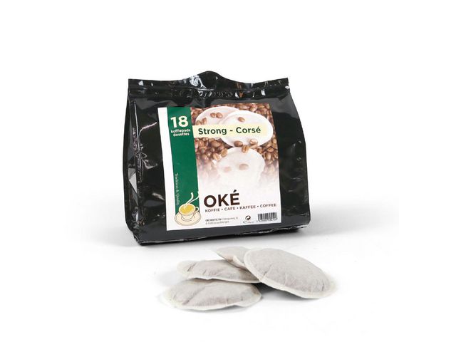 Koffie Pads Oké Strong /pk18