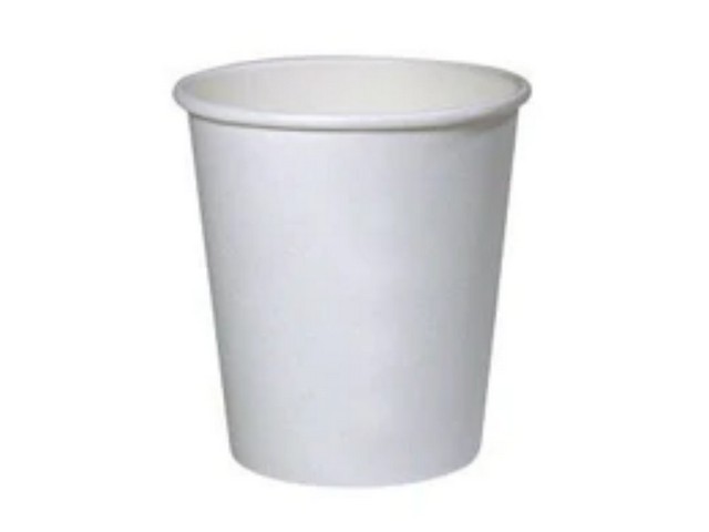 Koffiebekers karton 230cc wit /ds1000