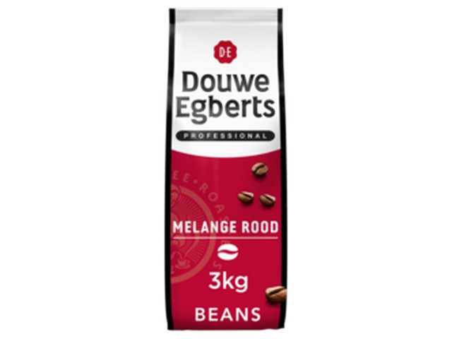 Koffiebonen DE rood prof/pk 3000g