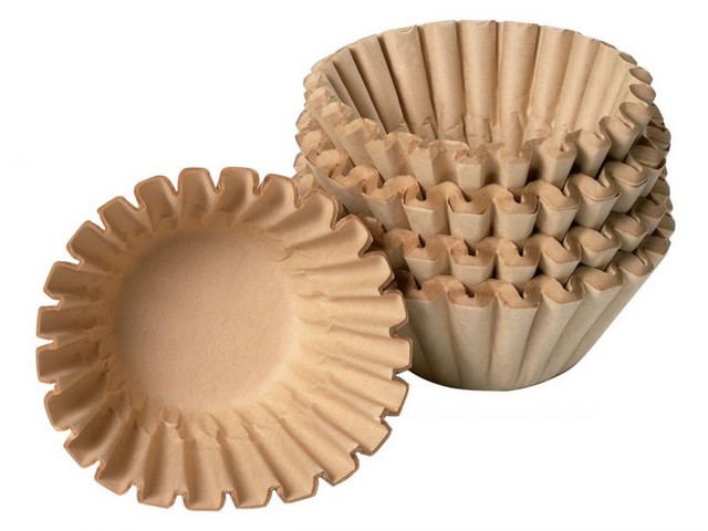 Koffiefilter 250/90mm bruin/ds4x250
