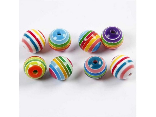 Kraal 12mm gatgrootte 1,5mm resin/pk500g