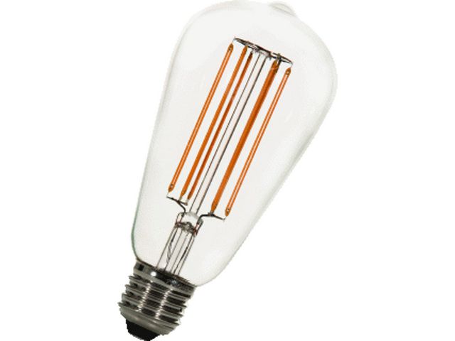 Lamp led l filament wave ST64 E27 5,8W