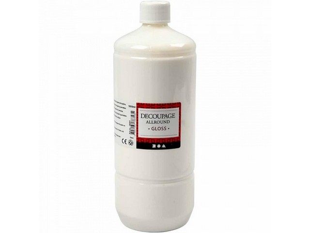 Lijmlak Decoupage glossy/fl1000ml