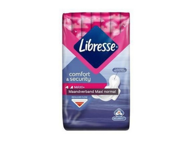 Maandverband Libresse Maxi normal/d10x14
