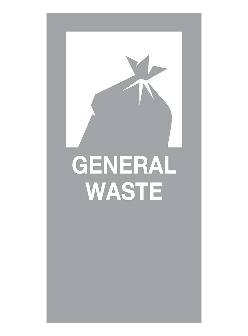 Magneetsticker General Waste