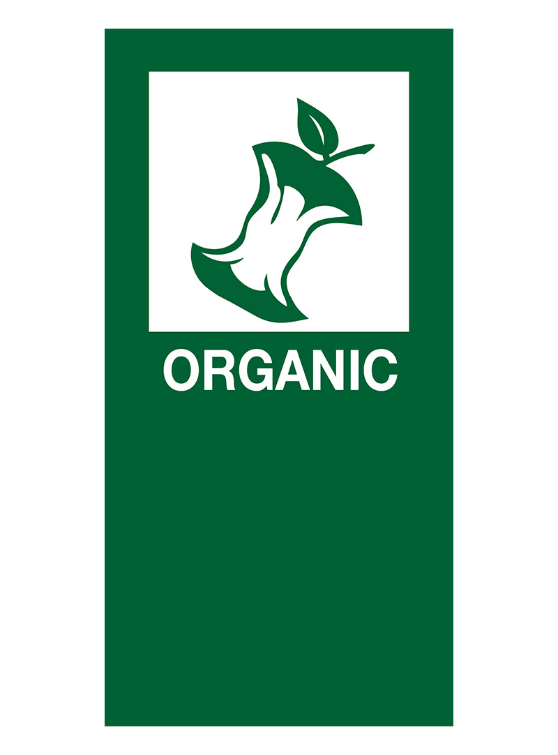Magneetsticker Organic