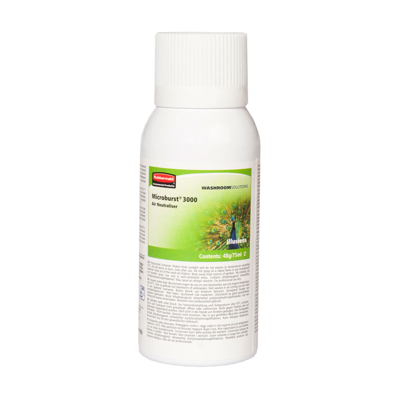 Microburst 3000-navulling Illusions 12x75ml, Rubbermaid