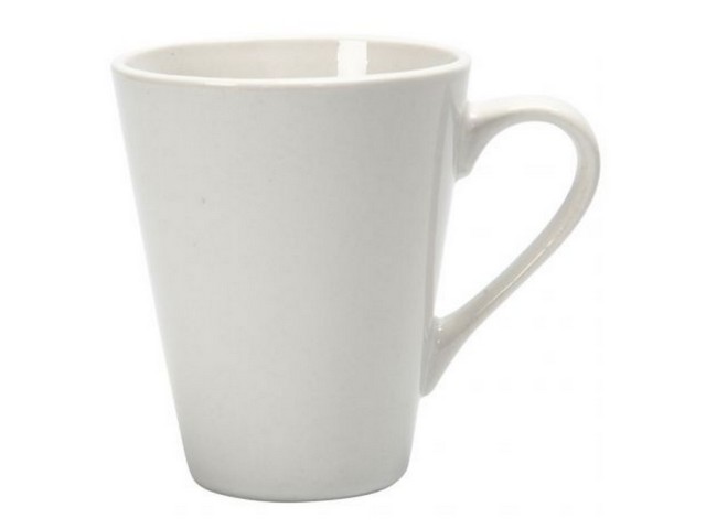 Mok H10cm D5-8cm porselein wit
