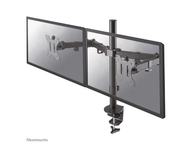 Monitorarm Neomounts dub max 32in/8kg zw