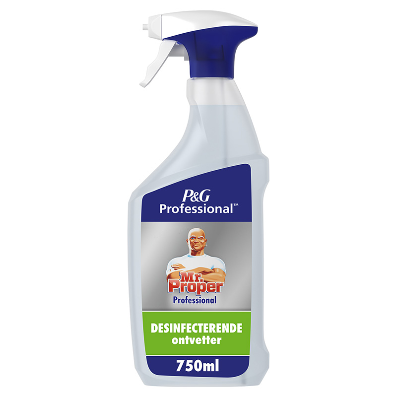 MR PROPER Desinfecterende ontvetter Spray 6x750ml