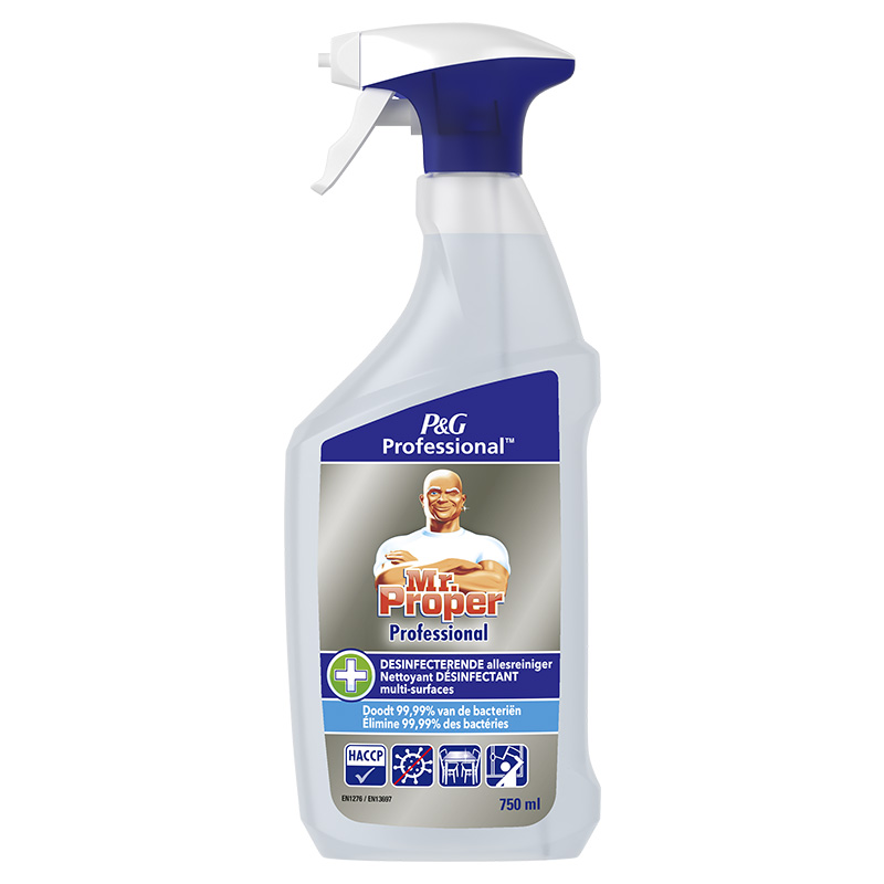 MR PROPER PROFESSIONAL Spray Schoonmaakmiddel Desinfecterende allesreiniger & gla