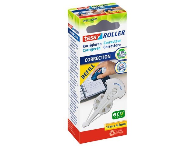 Navulling Tesa correctieroller 4,2mm/pk5