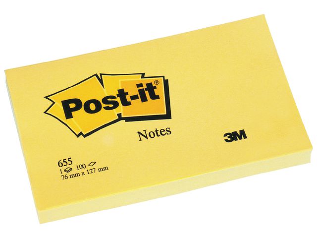 Notitieblok Post-it 76x127 kan.gl/pk12