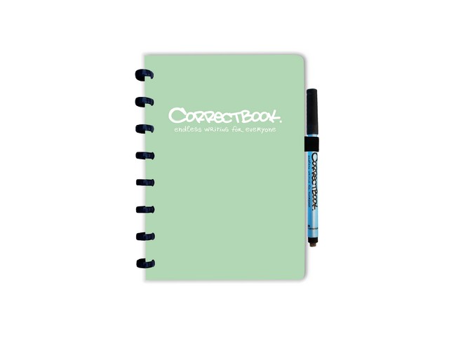 Notitieboek Correctbook A5 lijn mint