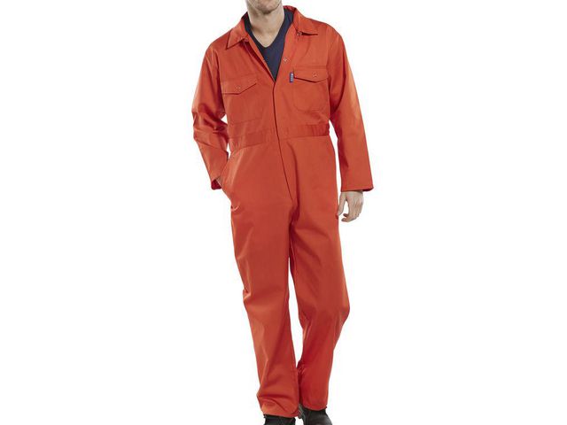 Overall Click oranje 54