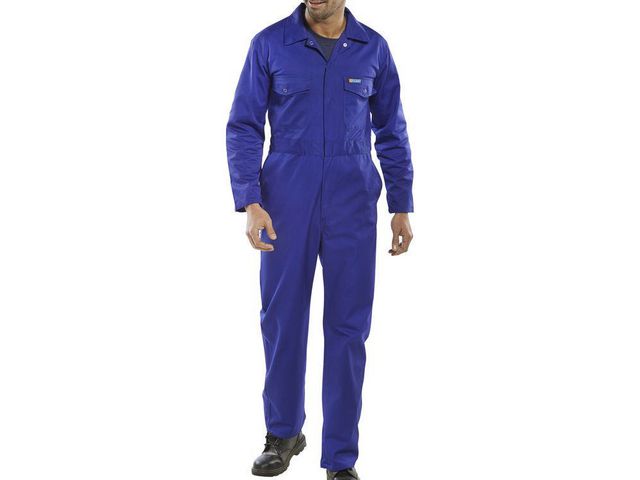 Overall Click royal blauw 52