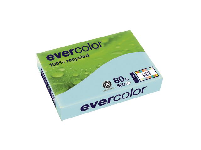 Papier Evercolor A4 80g l.blauw/pk500
