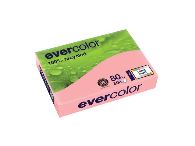 Papier Evercolor A4 80g roze/pk500