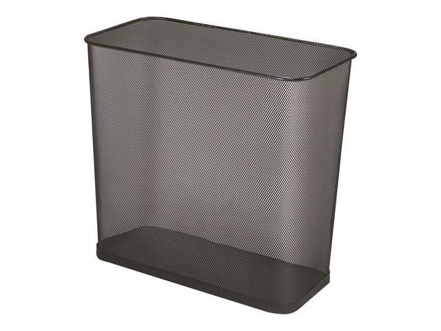 Papierbak Rubbermaid rechthoek 28lt zw