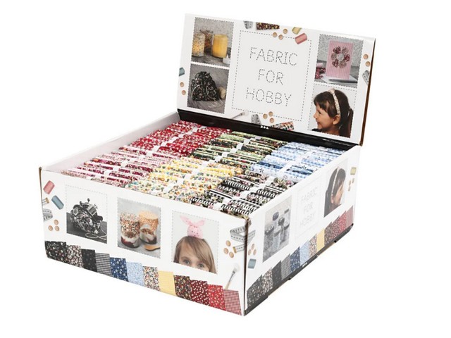 Patchwork stof 45x55cm 100g/ds48bundels