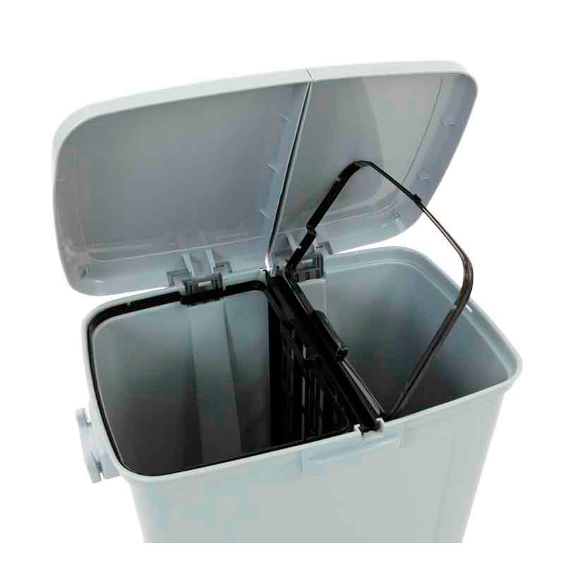 Pedaalemmer Divided Dustbin