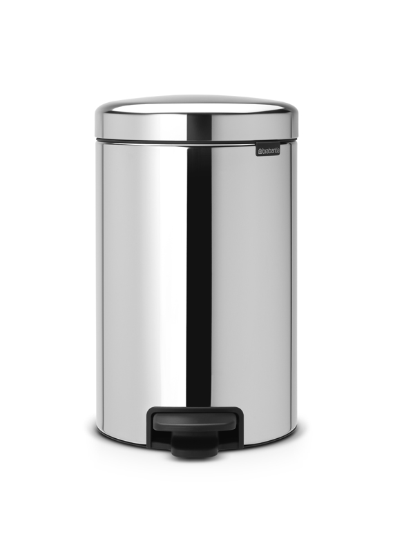 Pedaalemmer newIcon 12 ltr met metalen binnenemmer, Brabantia