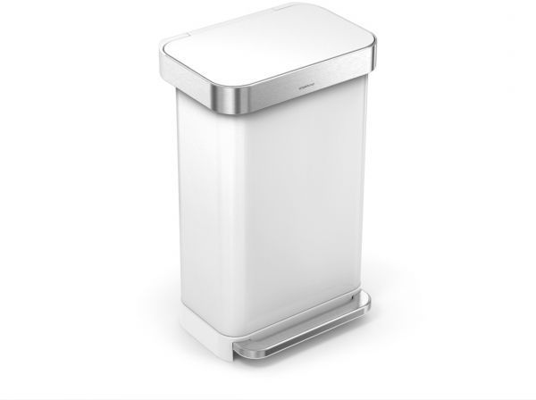 Pedaalemmer Rectangular met Liner Pocket 45 ltr, Simplehuman