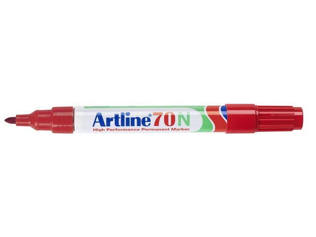 Permanent marker Artline 70n 1,5mm rood