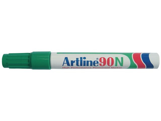 Permanent marker Artline 90n 2-5mm groen